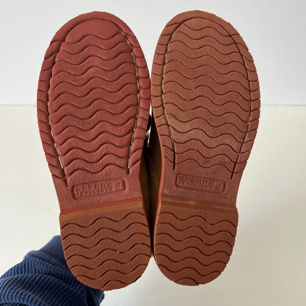 Sperry Top Sider Tevin Leather Suede Dress Shoes Size 12.5
